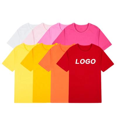 China Wholesale Anti-Shrink Cotton Kid Tee OEM Printing High Quality Kids Blank T-shirt Custom Design for sale