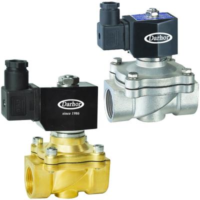 China General Darhor Water Solenoid Valve 24vdc 1/2-2 Inch Normally Closed Water To Air 230VAC for sale