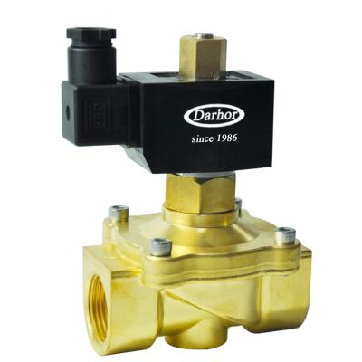 China General Darhor 2W Series Normally Open Solenoid Valve For Water 6bar 220VAC 24VDC for sale