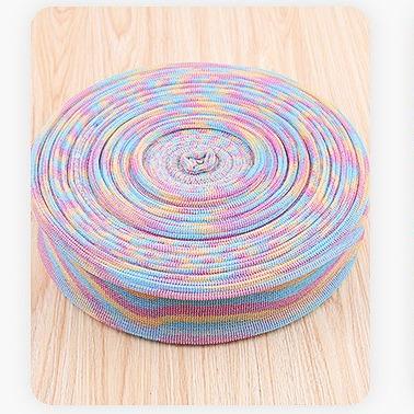 China Colorful Kitchen Sponge Scouring Pads Scrubber Scrubber Cloth Cleaning Cloth Rolls for sale