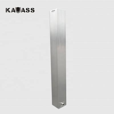 China 304ss square fixed polished and brushed 304 stainless steel bollard for sale