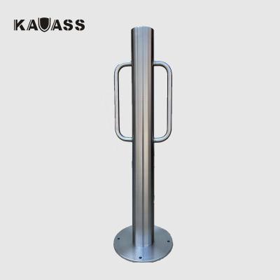 China Manufacture Hot Sale Stainless Steel Bicycle Stop Fixed Stainless Steel Bollard for sale