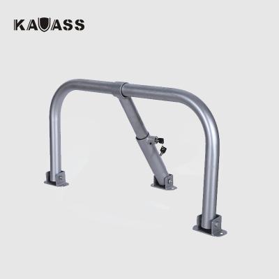 China Carbon Steel KVS-PL(M)-220 Stainless Steel Car Parking Folding Manual Lock for sale