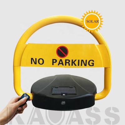 China Prohibited Parking 2000KG Charging Power Car Remote Control Solar Powered Parking Protector With Solar Panel for sale