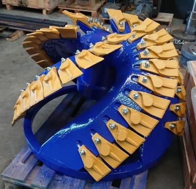 China Cutter head cutter suction dredger river sand dredging machine with motor and cutter head for sale