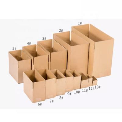 China Recyclable LOW MOQ , Mailer Box Custom Express Transport Packing Cardboard Carton Custom Printing Accept for sale