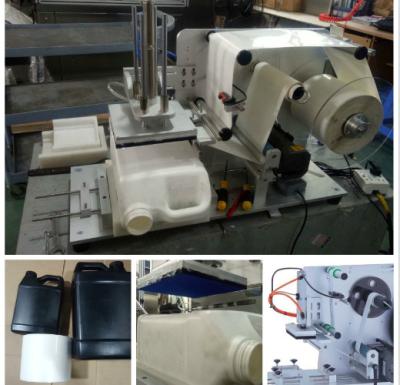 China Professional Semi Automatic Bottle Label Applicator 220V / 50HZ for sale