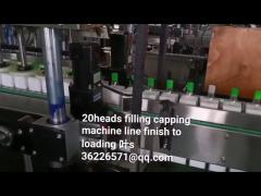 16 heads filling machine line