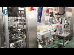 Professional Liquid Bottle Filling Equipment / Alcohol Filling Machine