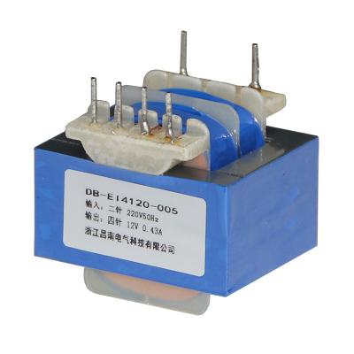 China Power High Performance Toroidal Electrical Transformer 220v to 110v Step Up Step Down 3W 4W 6W Low Frequency EI Power Transformer for sale