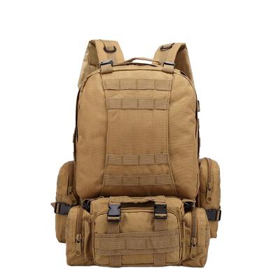 China Wholesale Factory Price Waterproof 65l Camouflage Military Tactical Army Outdoor Camping Backpacking Bags for sale