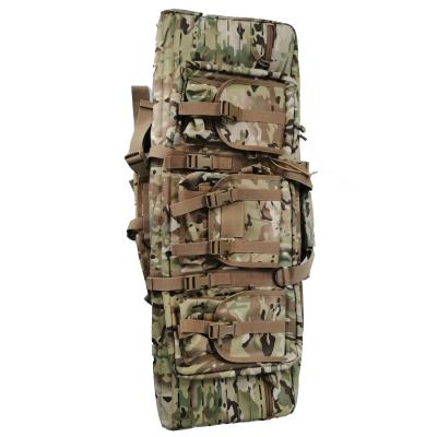 China Laser cut molle class camouflage polyester mainstream gun case 60 inch, strong quality multicam camouflage gun case, army gun case 150cm for sale