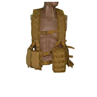 China Army Military / Lightweight Tactical Chest Rig Polyester Combat Army Khaki Military Rig for Combat for sale