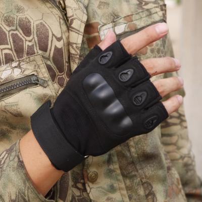 China Heavy Duty Half Finger Gloves Police Shero Tactical Gloves Indestructible Military Cut Lightweight Army Tactical Full Gloves for sale