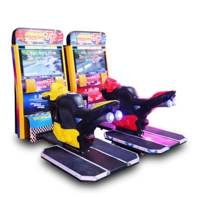 中国 Coin Operated Super Motor Visual Car Racing Driving Simulator Arcade Motorcycle Racing Game Machine 205*235*210cm 販売のため