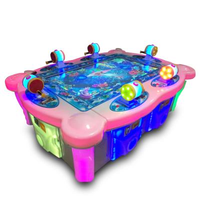 中国 Kids Pulling Fish Game Machine With Ticket Function 6 Players Game Video Fishing Machine D135*W193*H89cm 販売のため