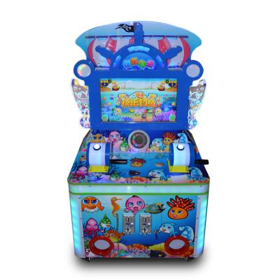 中国 classic kids fish cabinet fishing game machine with gashapon coin operated fish hunting games machine 86*72*156cm 販売のため