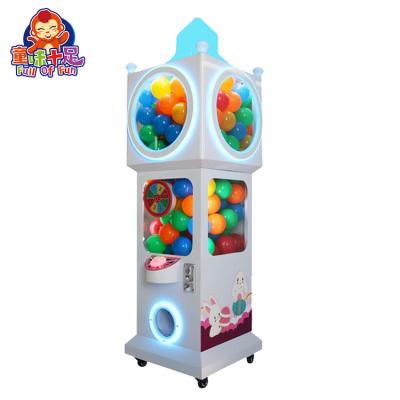 China Professional Metal+acrylic+plastic vending Big Ben capsule toy game machine gift vending machine for sale