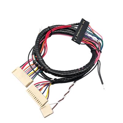 China Automotive Electronics Wiring Connection Custom Electronic Cable Wire Automotive Components Wire Harnesses for sale