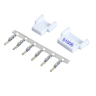 China Electronics custom 51005 2 3 4 5 pin molex connector 51006 for sale