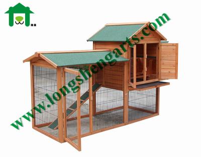 China Viable Fir Wood Chicken Cage for sale