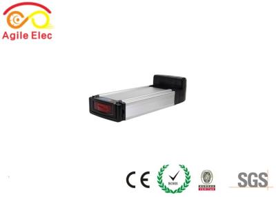 China Li-Polymer Material Rear Rack Battery For Fold Electric Bike 36V 11AH Tian Bo Type for sale