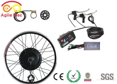 China Durable Gearless Electric Bike Hub Motor Kit 48V 1000W With LED Display for sale