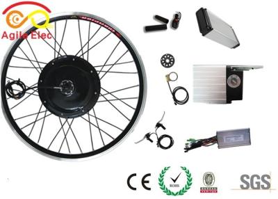 China 48V 1000W High Power Ebike Wheel Motor Kit With Rear Rack Battery for sale