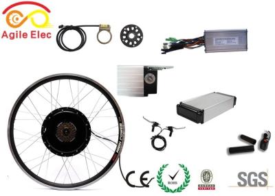 China Electric Street Bike Wheel Motor Kit Lithium Battery Included With Charger for sale