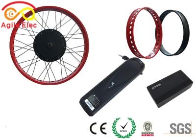 China 26 Inch Electric Bike Conversion Kit , Stress Relief Electric Fat Tire Bike Kit for sale