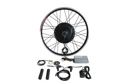 China 500 Watt Electric Bike Conversion Kit , Electric Bicycle Hub Conversion Kit With 22A Controller for sale