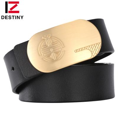 China Luxury Men Real Genuine Leather Belt From Newest Fashion Business Fashionable Famous Brand Designer for sale