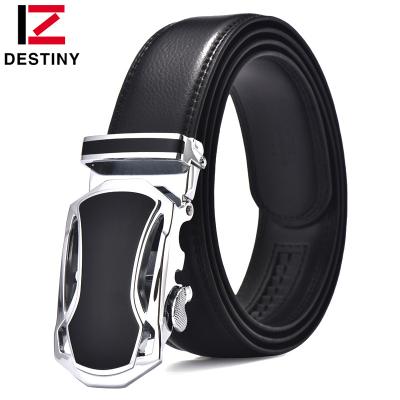 China Business Sport Car Shape Buckle Auto Designer Casual Men's Genuine Leather Belts for sale