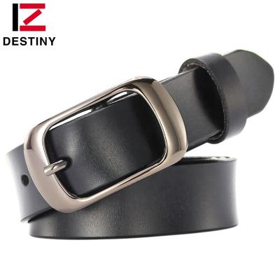 China Wholesale Famous Women Girls Genuine Leather Fashion Business Factory Factory Designer Belts for sale