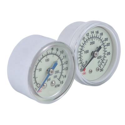 China White Plastic Case Inflator Pressure Gauge, Medical Atm 0-15 0-30 0-40 Balloon Inflation Device Gauge, Encore Inflation Kits Angiographic NC; JIA for sale