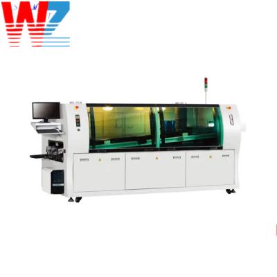 China Factory PC touch screen SMT wave soldering machine WS-350IF for PCB 50-350mm wave soldering machine for sale