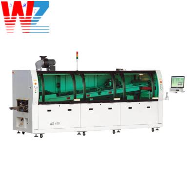 China Soldering Machine WS-450TOP - LF Lead Free Wave System Double Wave SMT Wave Soldering Soldering Machine L4500*W1480/1580*H1750MM for sale