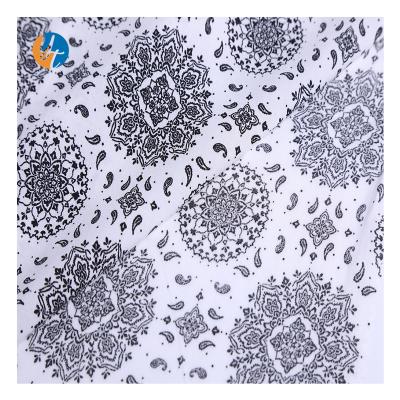 China Low Moq Wrinkle Resistant Customized Fabric 100% Soft Rayon Printed For Shirt Dress for sale