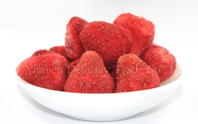 Cina Spuntini della frutta liofilizzati patatine fritte del partito, alimento Backpacking della fragola in vendita