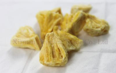 China Healthy Fruit Snacks Bulk Freeze Dried Pineapple Slices / FD Pineapple Slice for sale