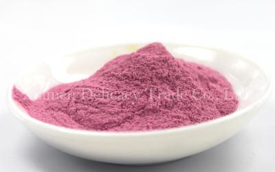 Chine Le volume de poudre de myrtille lyophilisé par rose pour le gâteau au fromage de cuisson à vendre