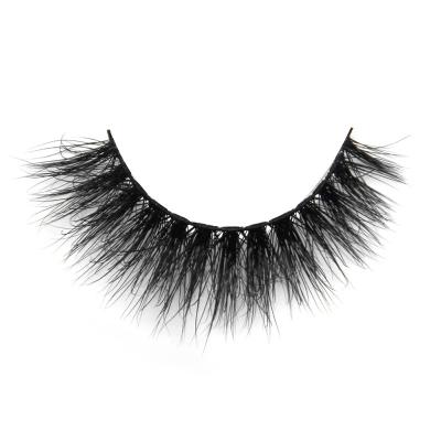 China Private Label 3d Natural Mink Cotton Strip Luxury 3d False Eyelashes Mink Lashes for sale