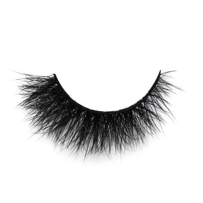 China Wholesale Natural Most Popular 3D Mink Eyelashes Natural Mink Lashes Tapered Style for sale