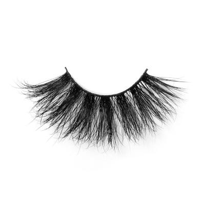 China Long Fluffy Best Selling Extra Long Mink Fluffy Eyelashes 25mm Luxury Mink Eyelashes for sale