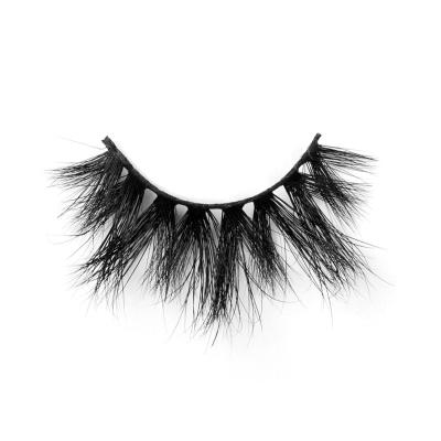 China Good Quality Mink Eyelashes Long Lashes Supplier 25mm Long Fluffy Custom Packing for sale