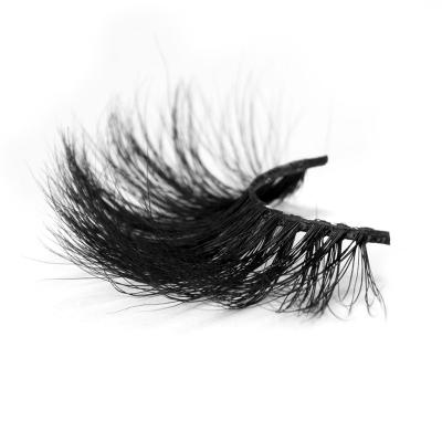 China Custom Set 3d Mink EyeLashes Natural Long Design Eyelash Packaging 25mm Mink Eyelashes Handmade Wholesale for sale