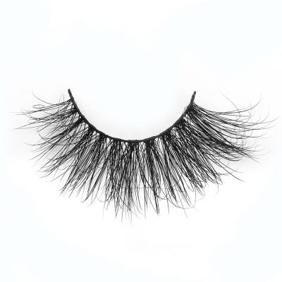 China Long Real Mink Lashes Best Selling 25mm Fluffy Luxury Fluffy 25mm Mink Full Strip Lashes for sale