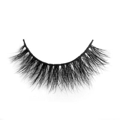 China Wholesales Natural 3d Mink Eyelashes 15mm Natural Looking Tapered Lashes Natural for sale