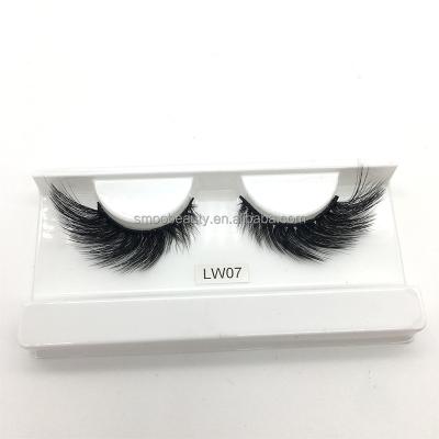 China L Curl Wing Effect 2022 Newcomer L Curl 18mm Foxy Wings End Eyelash Cat Eyes Faux Mink Lashes Vegan for sale