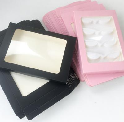 China Multiple Pairs Packaging Multi Lash Paper Case Vendor Empty Wick Boxes Multiple Empty Wick Boxes Lashing Boxes for sale